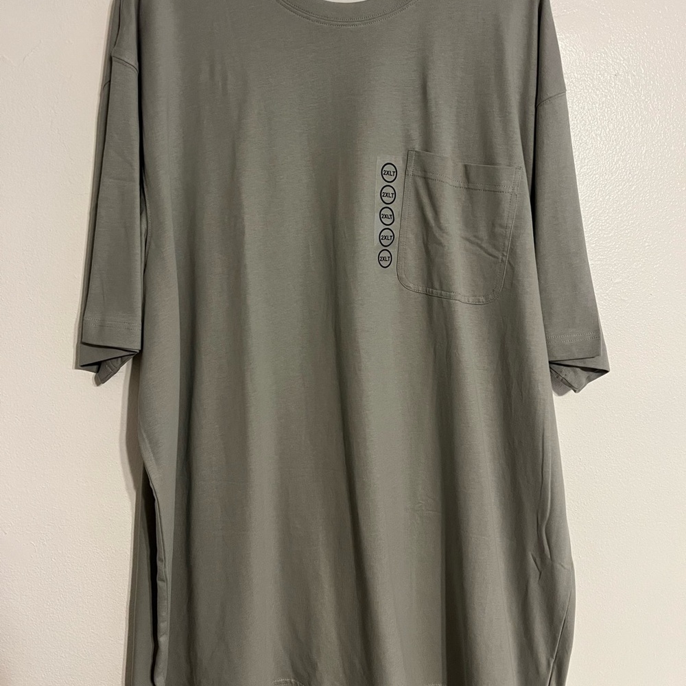 RedHead Gray Short Sleeve Tee with Pocket